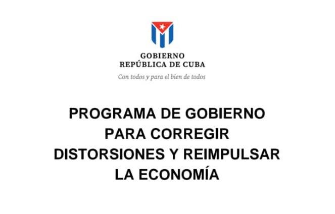 Programa de Gobierno para corregir distorsiones y reimpulsar la economía
