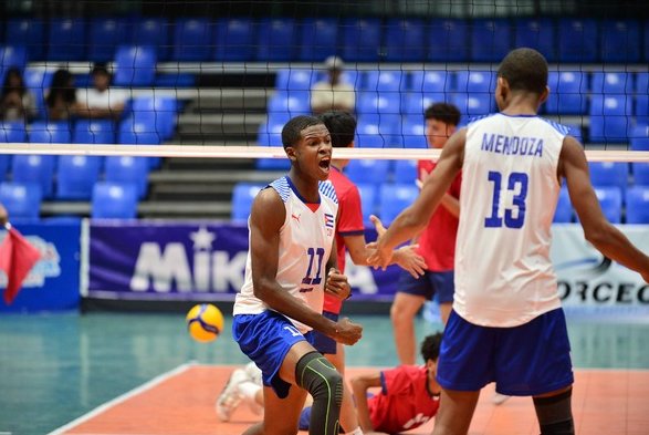Partido Cuba-Costarrica en cuartos de final