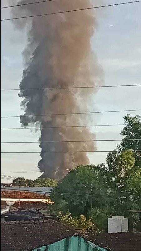 Incendio en una vivienda de Camajuaní.