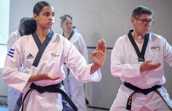 Tania Indira Delgado se quedó con el oro en la disciplina de poomsaes del Open de Taekwondo de La Habana