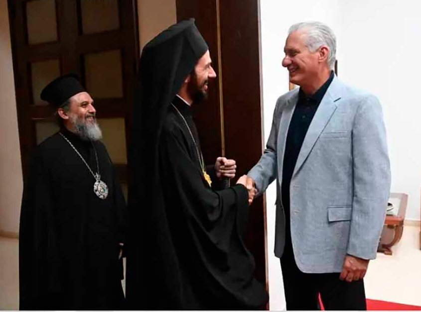 Cuba y la Iglesia ortodoxa griega fortalecen lazos