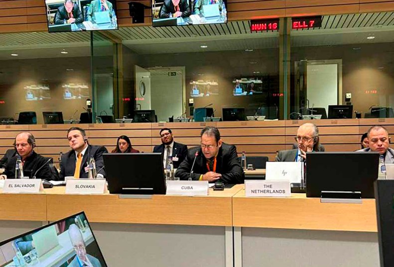 Cuba ratificó su compromiso con la colaboración internacional para abordar y enfrentar este fenómeno de forma efectiva