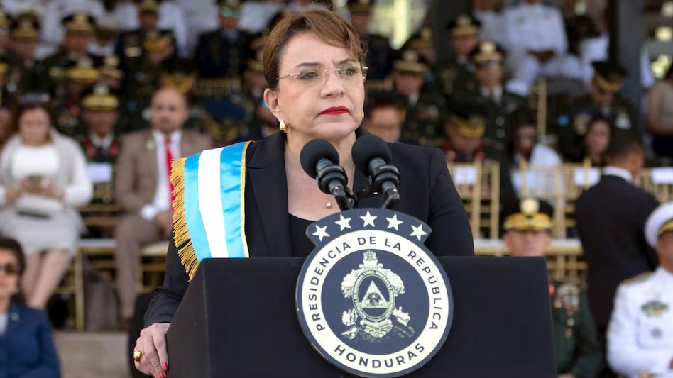 Xiomara Castro, presidenta de Honduras