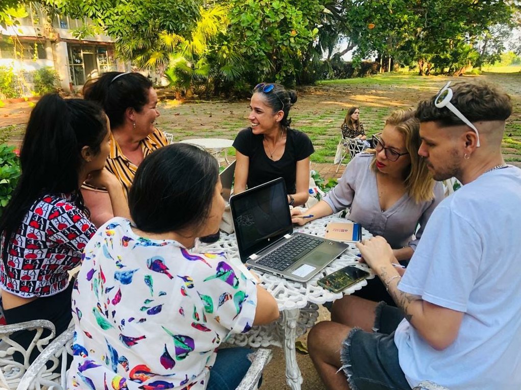 El equipo de Nuevas Miradas EICTV