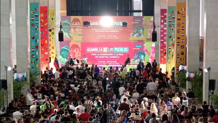 La Asamblea de los Pueblos por la Soberanía y la Paz de Nuestra América es una respuesta global frente a la amenaza imperial que se cierne  sobre nuestras naciones.