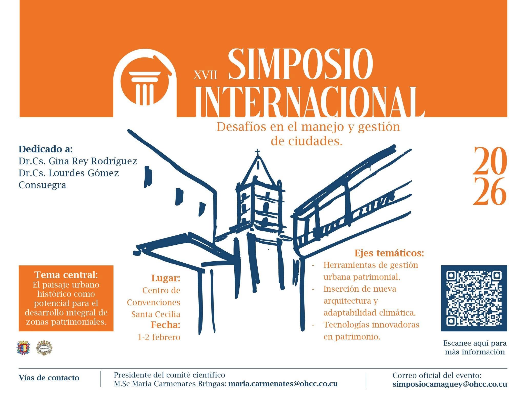 Simposio Internacional de Ciudades acontecerá en Camagüey