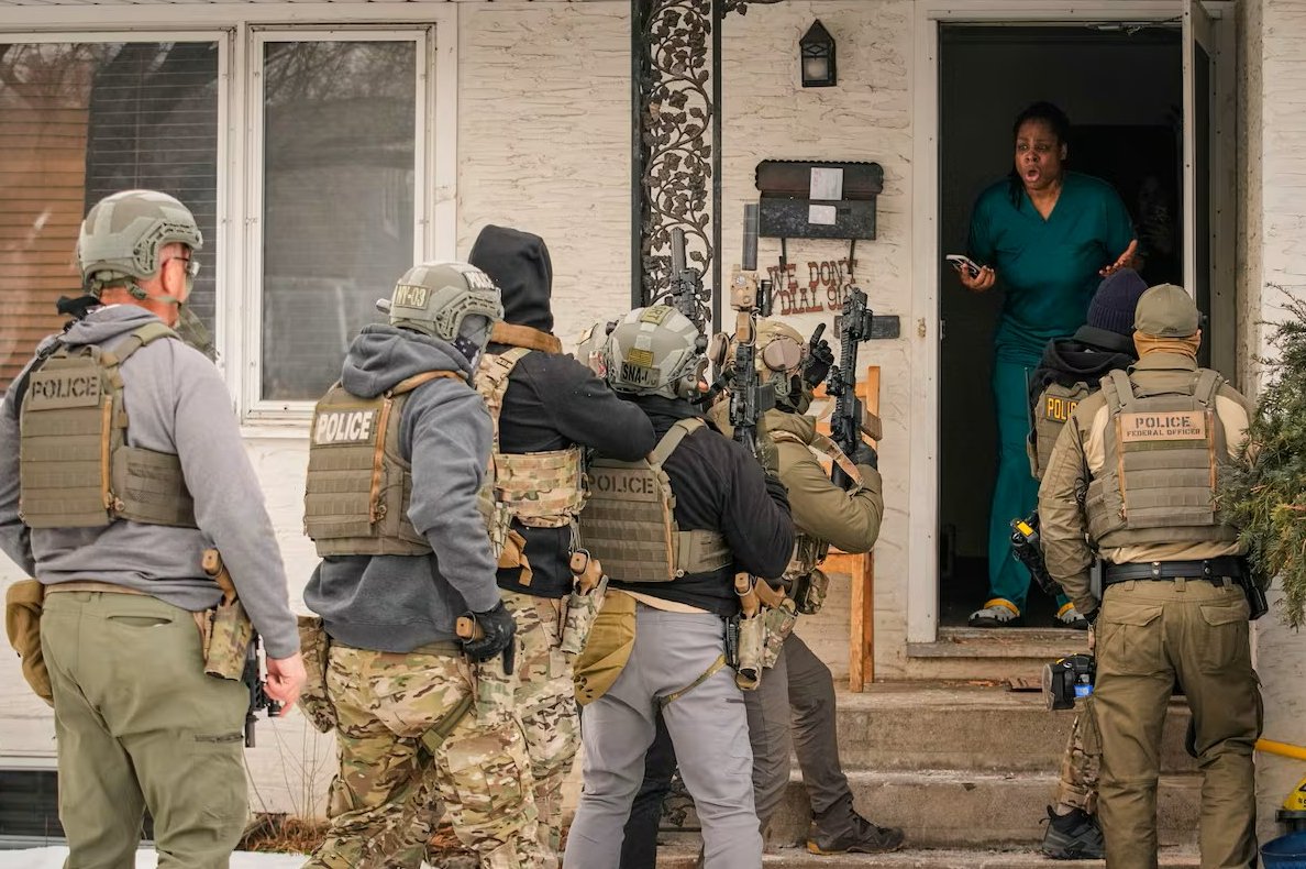 Operación de ICE en Minnesota