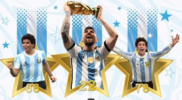 Grandes de la selección argentina de fútbol.