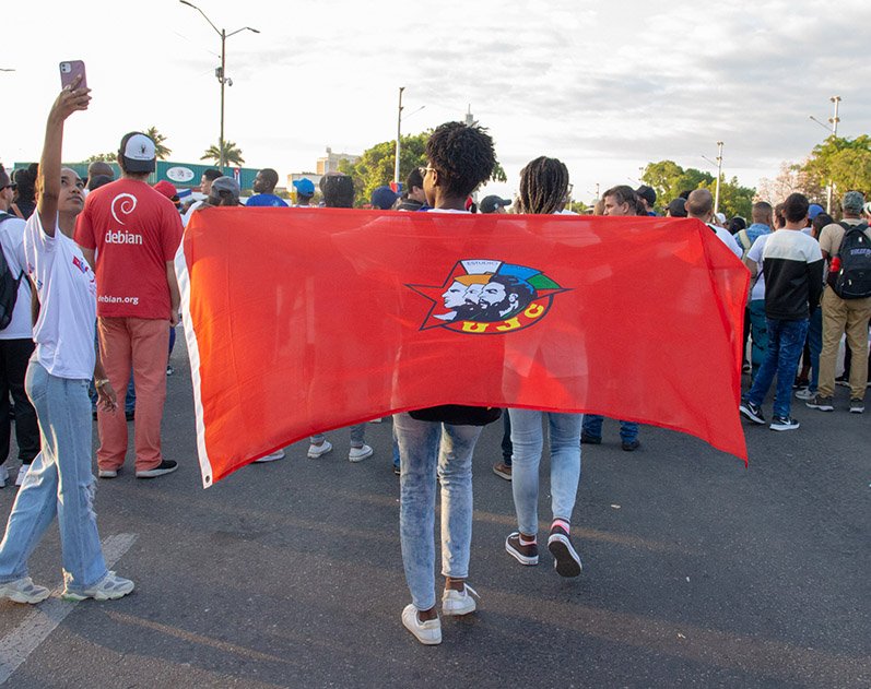 Lo primero para Cuba es la unidad que se hace con participación; y, dentro de esa participación, con la presencia de los jóvenes.
