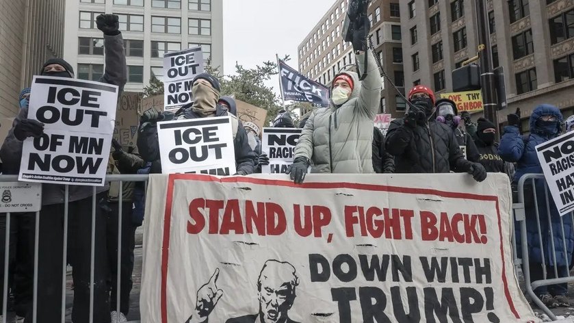 Protestas en Minnesota