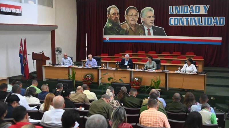 Encuentro partidista en el oriente de Cuba