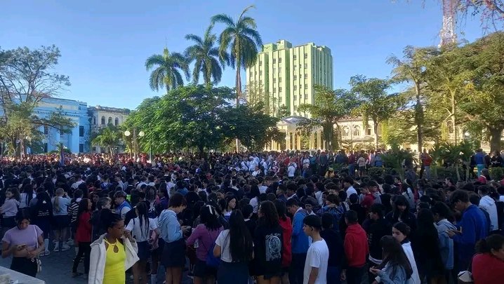 Caravana de la Libertad en Villa Clara