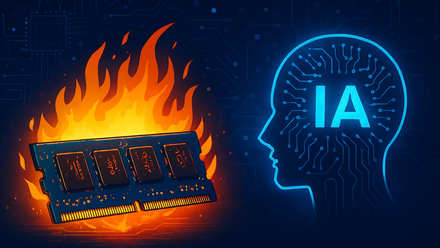 La IA y la grave crisis global de memoria RAM