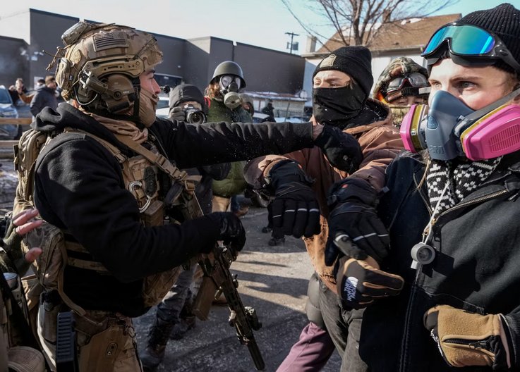 Protestas en Minneapolis