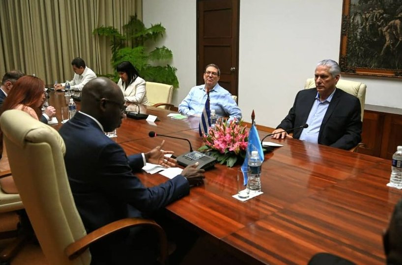 Cuba históricamente ha mantenido una posición invariable en defensa y solidaridad con la justa causa del pueblo palestino