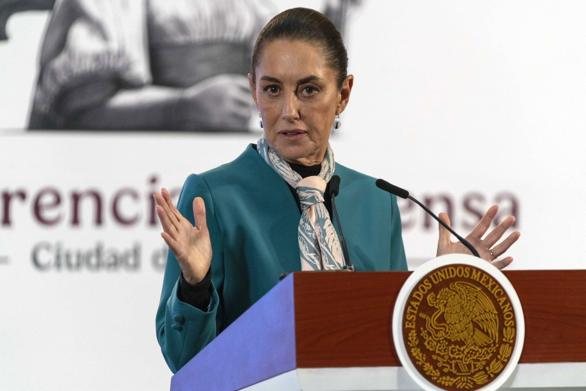 La presidenta de México, Claudia Sheinbaum