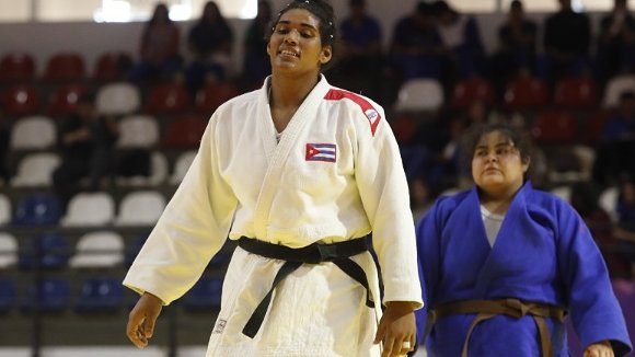 Judoca cubana Dayanara Curbelo