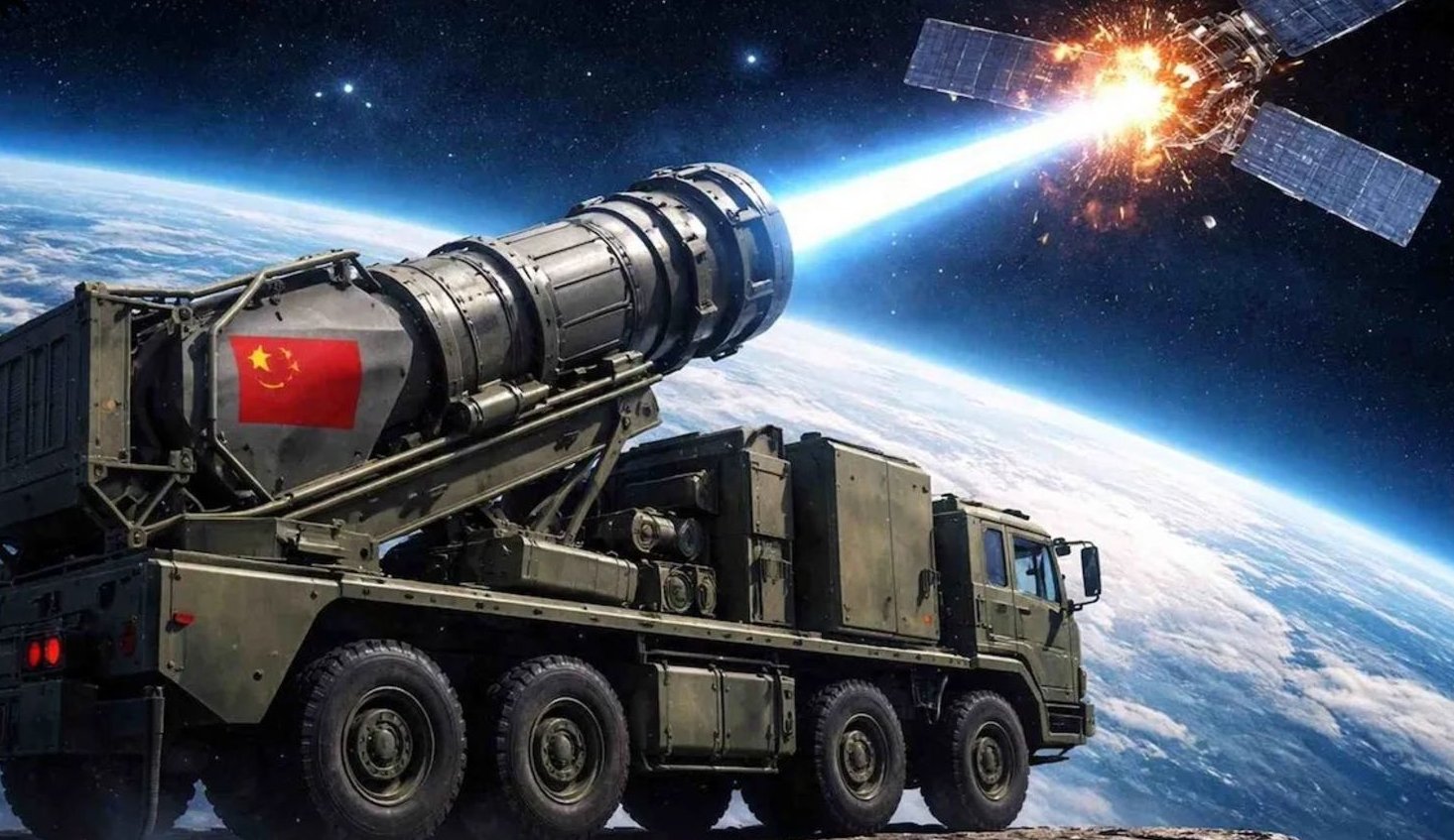 Un arma de microondas terrestre con más de 1 gigavatio de potencia podría perturbar a satélites