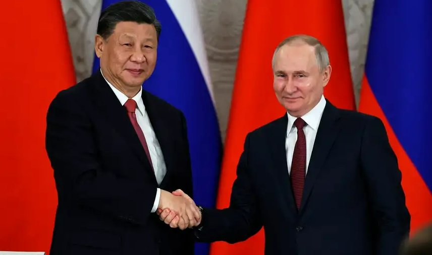 Xi Jinping y Vladimir Putin, presidentes de China y Rusia respectivamente.