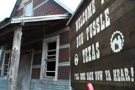 Pequeño pueblo texano Bug Tussle