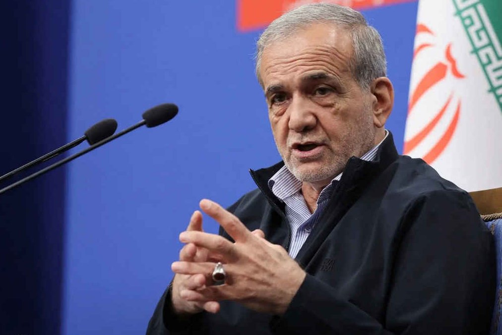 El presidente de Irán, Masoud Pezeshkian