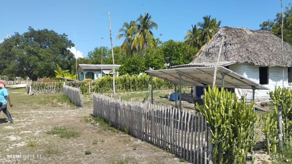 Paneles solares en Matanzas