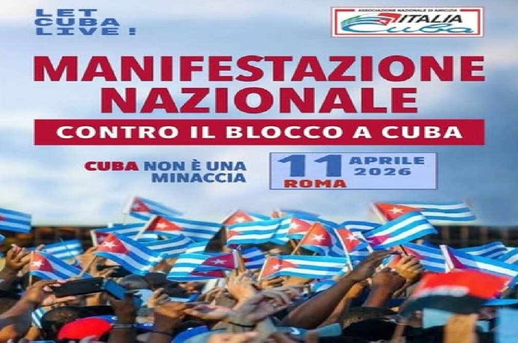 Mensaje de apoyo a Cuba desde Roma