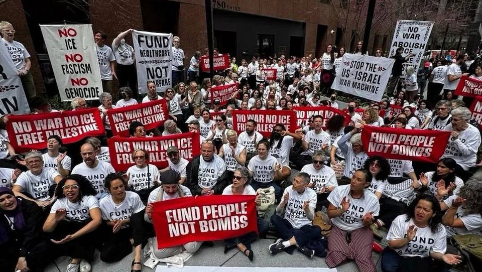 Protesta en Nueva York