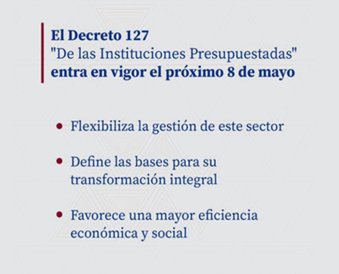 La normativa fue publicada el 8 de abril en la Gaceta Oficial