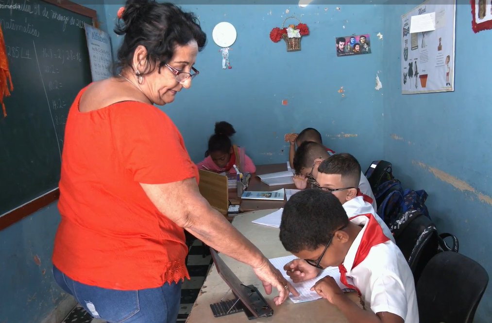 La institución educativa Miguel Ángel Echemendía de Sancti Spíritus