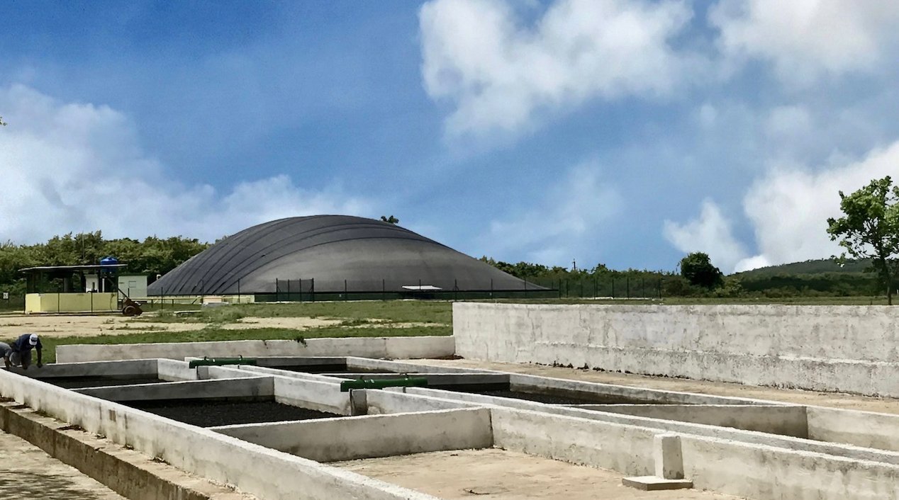 Biodigestores de laguna cubierta Martí I y Martí II