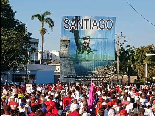 Primero de Mayo en Santiago de Cuba