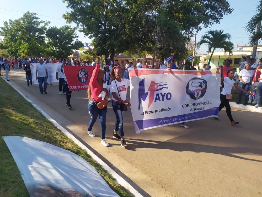 Primero de Mayo en Artemisa