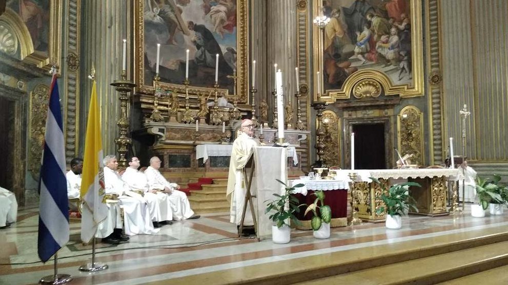 Homilía por Cuba en el Vaticano