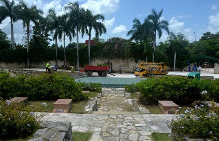 Aceleran labores de restauración en Complejo Escultórico