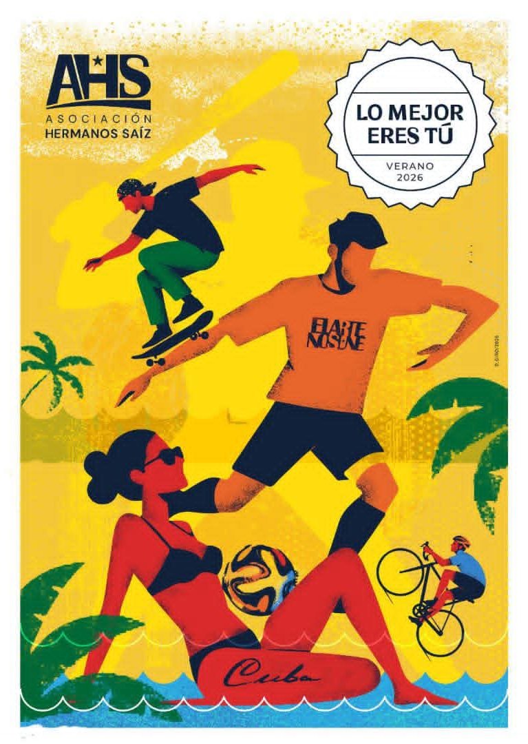 La organización de creadores incorpora el deporte como un componente esencial de su campaña para el verano.