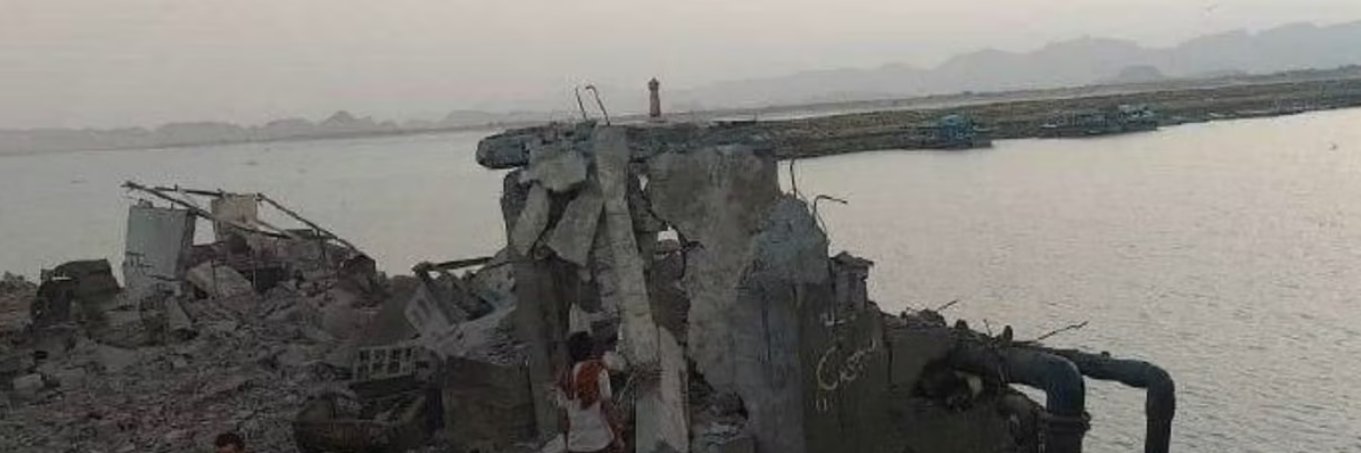 Una planta desalinizadora iraní dañada por los ataques de EE. UU.