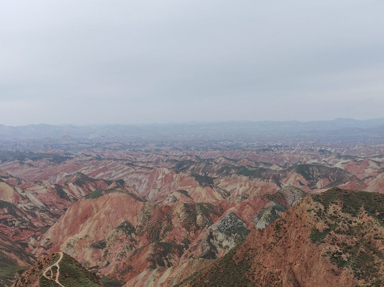 El parque natural Shuimo Danxia