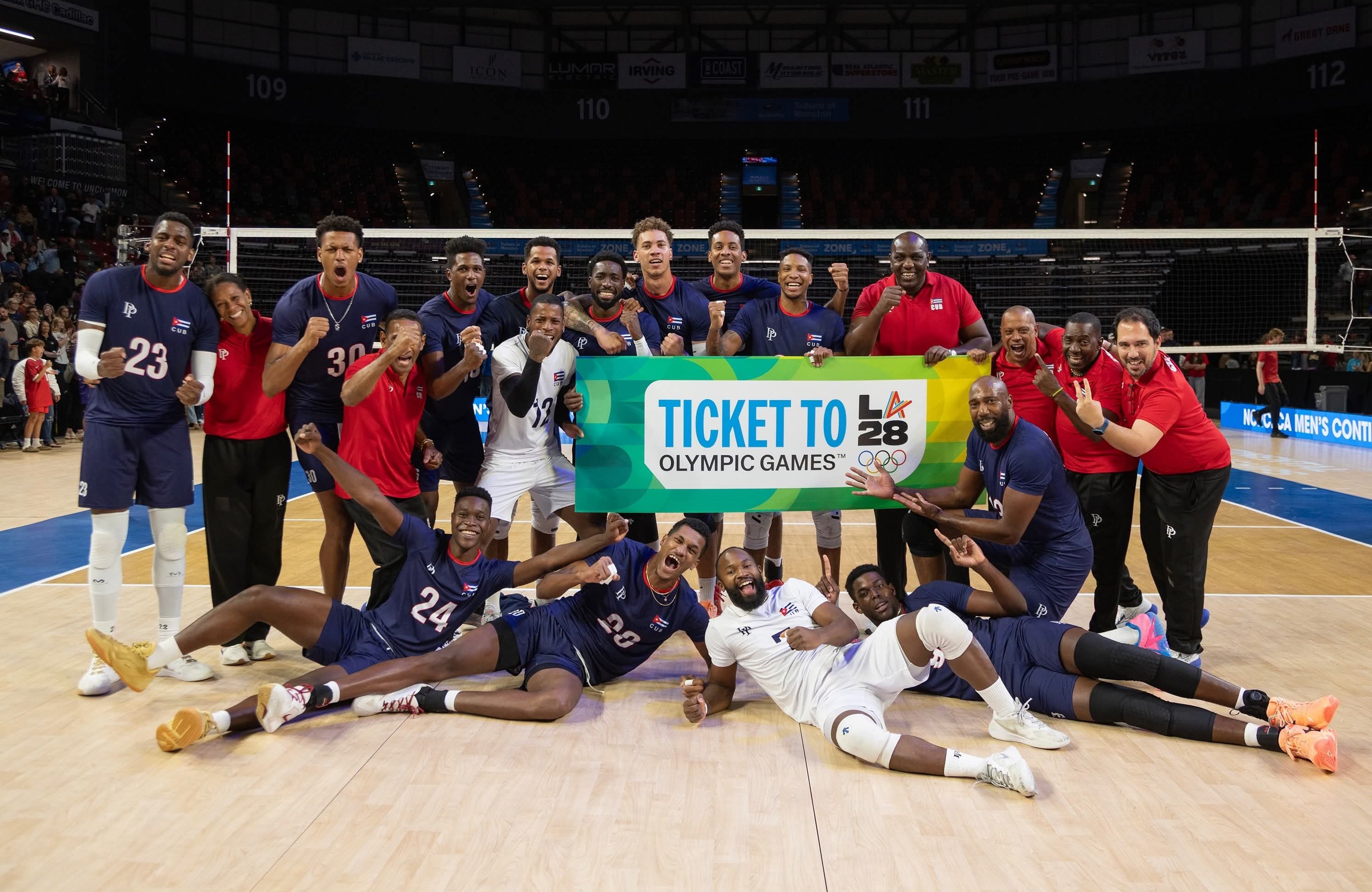 La selección masculina venció en el crucial duelo por el boleto a Los Ángeles