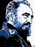 Fidel  desde la Caricatura