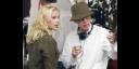 Woody Allen junto a Scarlett Johansson