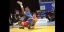 El cubano Mijaín López en Mundial de Lucha Greco