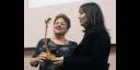 Yolanda Ferrer y Mariela Castro Espín