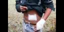 Niño mapuche baleado