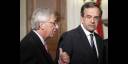 Jean-Claude Juncker y Antonis Samaras