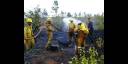 Controlados, pero no sofocados, los incendios aledaños a la meseta de San Felipe (Más fotos)