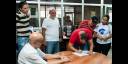 En la Redacción de Juventud Rebelde el colectivo del diario firma en solidaridad con Venezuela