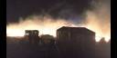 Destruye fuerte incendio campamento de refugiados en Francia