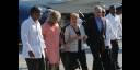 Llegada de la Presidenta Michelle Bachelet, al aeropuerto José Martí