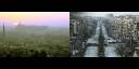 Una vista panorámica de la histórica ciudad de Alepo